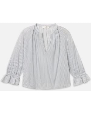 FRAME The Poet Blouse - White