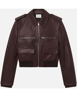 FRAME The Aviator Jacket - Brown