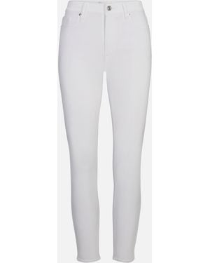 FRAME Le High Skinny - White