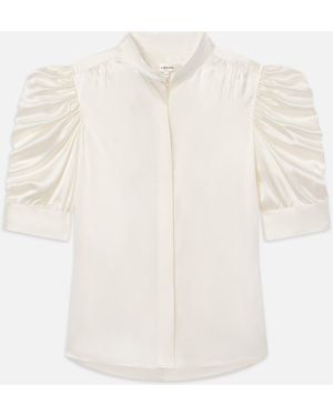 FRAME The Gillian Top - White