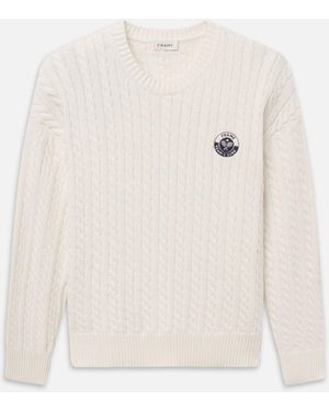 FRAME Cable Jumper - White