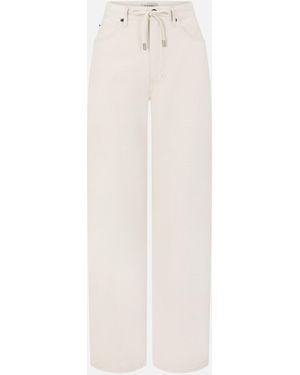 FRAME The Off Duty Drawstring Bow - White
