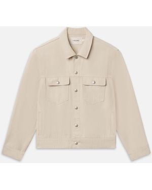 FRAME Modern Canvas Jacket - White