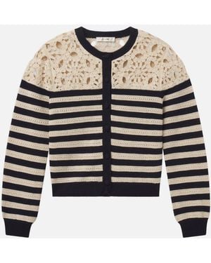 FRAME The Crochet Captain Cardigan - Multicolour