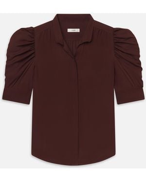 FRAME The Gillian Top - Red