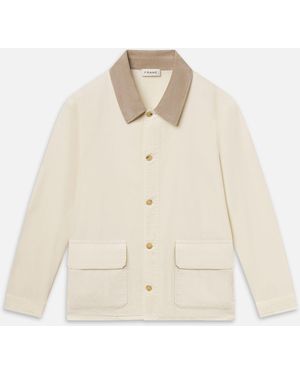 FRAME Canvas Jacket - White