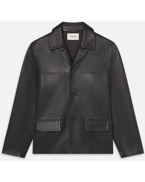 FRAME Leather Jacket - Black