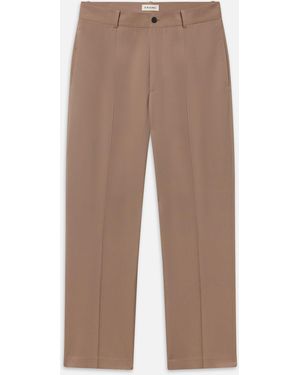 FRAME Wide Leg Pants - Natural