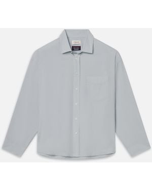 FRAME The Society Archive Classic Blue Shirt - Grey