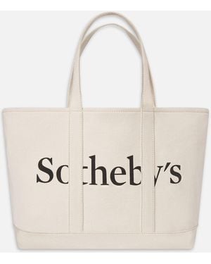 FRAME Sotheby's Canvas Tote Bag - Natural