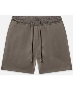 FRAME Nylon Lined Short - Gray