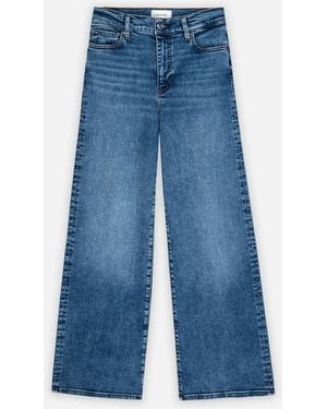FRAME Le Slim Palazzo - Blue