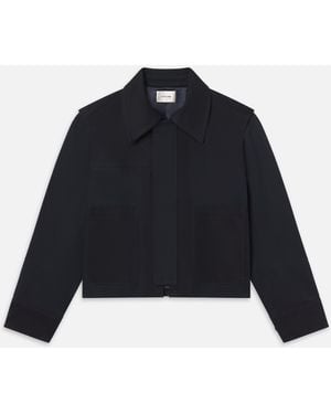 FRAME The Errand Coat - Blue