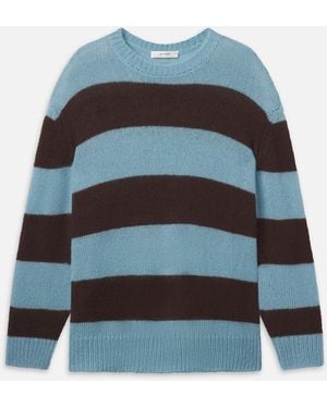 FRAME The Fuzzy Striped Crew - Blue