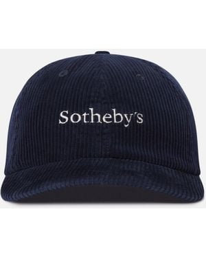 FRAME Sotheby's Corduroy Cap - Blue