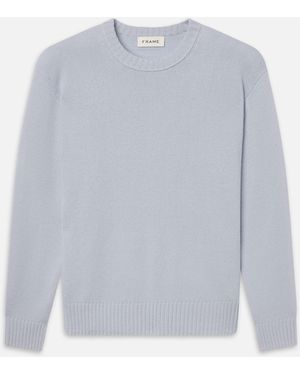 FRAME Cashmere Crewneck Jumper - White
