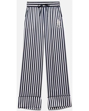 FRAME Ritz Pj Set Pant - Blue