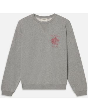 FRAME The Society Archive Vintage Sweatshirt - Grey