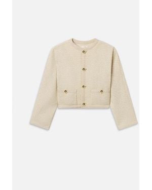 FRAME The Trim Jacket - Natural