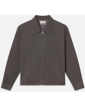 FRAME Canvas Trucker Jacket - Grey
