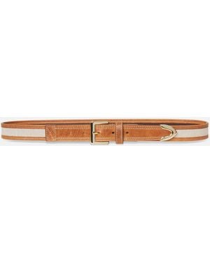 FRAME The Riviera Belt - White