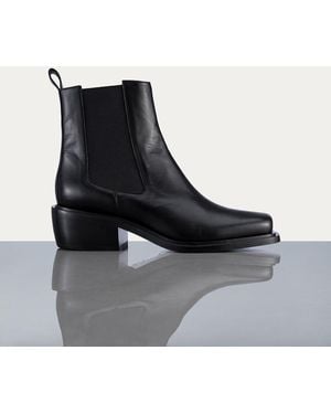 FRAME Le Fenton Ankle Boot - Black
