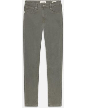 FRAME Modern Straight Brushed Twill - Grey