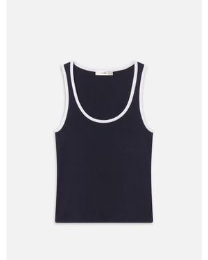 FRAME The Sporty Tank - Blue