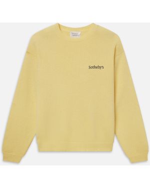 FRAME Sotheby's Cashmere Sweater - Yellow