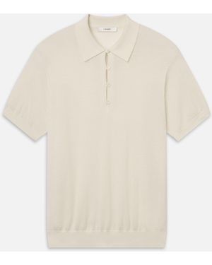 FRAME The Cashmere Polo - White