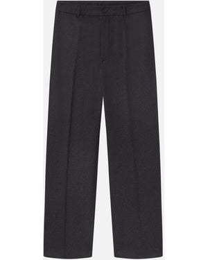 FRAME Straight Leg Pants - Black