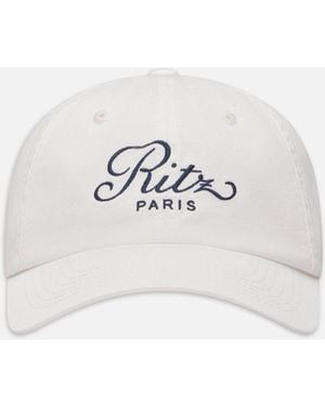 FRAME Ritz Cotton Hat - White