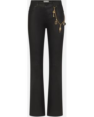 FRAME The Ritz Leather Rodeo - Black