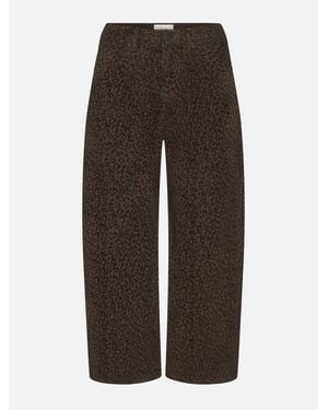 FRAME The Bow Crop - Brown
