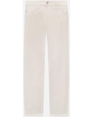 FRAME L'homme Slim Brushed Twill - White