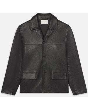 FRAME Leather Jacket - Black