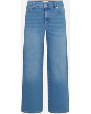 FRAME Le Pixie Slim Palazzo - Blue