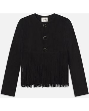FRAME The Saddle Jacket - Black