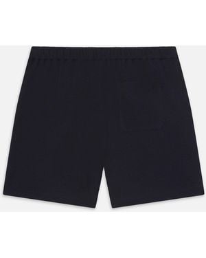 FRAME Open Weave Shorts - Blue