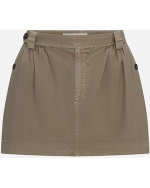 FRAME The Utility Skirt - Natural