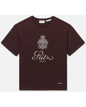 FRAME Ritz Tee - Purple