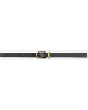 FRAME Petit Simple Art Deco Belt - White