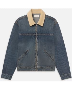 FRAME Denim Zip Trucker - Blue