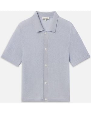 FRAME Cardigan Jumper - Blue