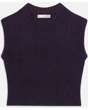 FRAME The Plush Vest - Blue