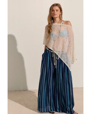 free-est Sea Bloom Trousers By - Blue