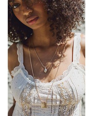 Free People Relic Pendant Necklace - Natural
