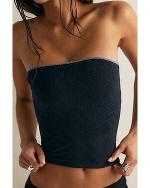 Intimately By Free People Sweet Point Seamless Tube Top By - Blue