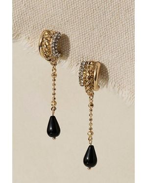 Free People Dion Hoop Earrings - Natural