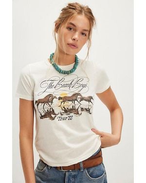 Junk Food Beach Boys Western Tour Tee By - Blue